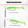 10Pcs/Lot Fishing Weight Sinkers 3.5G 5G 7G 10G 14G Soft Bait Sinker Bass Fishing Tackle Accessories Line Sinkers Hook Connector