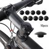 10 stuks Stofdichte Fiets Balhoofd Cover Rubber Materiaal Fiets Balhoofd Schroef Cover Buiten