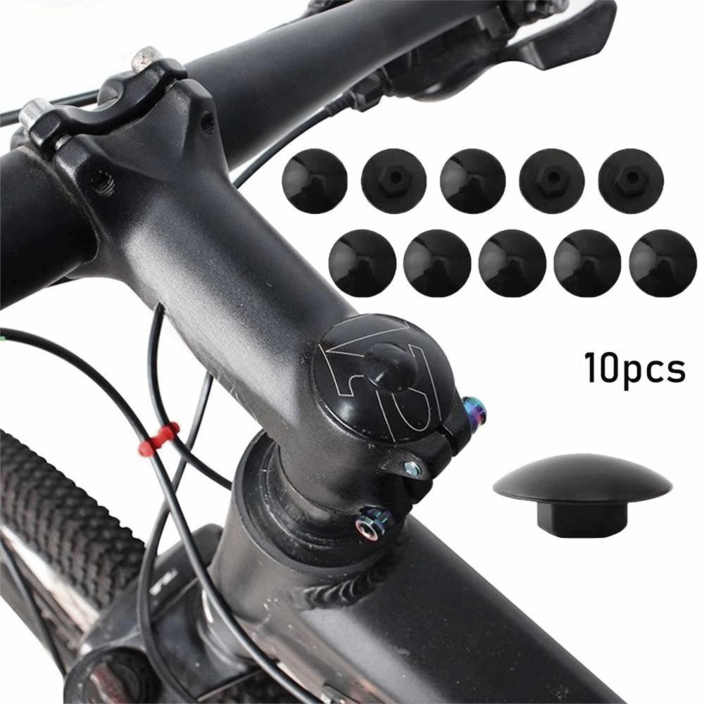 10 stuks Stofdichte Fiets Balhoofd Cover Rubber Materiaal Fiets Balhoofd Schroef Cover Buiten