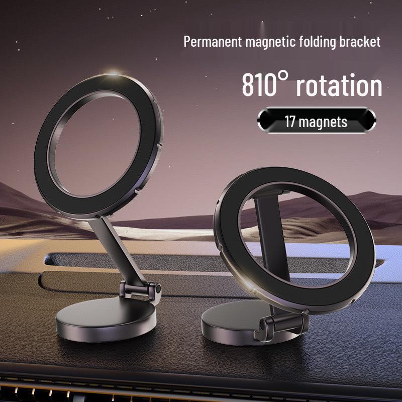 Multi-functional Magnetic Suction Vacuum Phone Holder: Foldable and Versatile Design. Standard