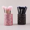 Women Makeup Brush Bucket Cosmetic Storage Box Pencil Vase Comb Container