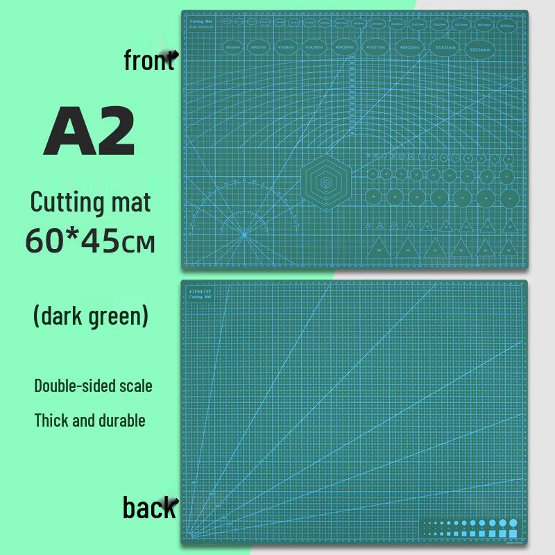 A3 PVC Cutting Mat Board A12456: Craft Knife & Model Pattern Cutting Board