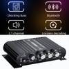 ST-838 2.1 Channel HiFi Power Amplifier, Low and High Frequency Adjustment, 80W * 2 Stereo Sound Amplifier, Mini Multimedia Play