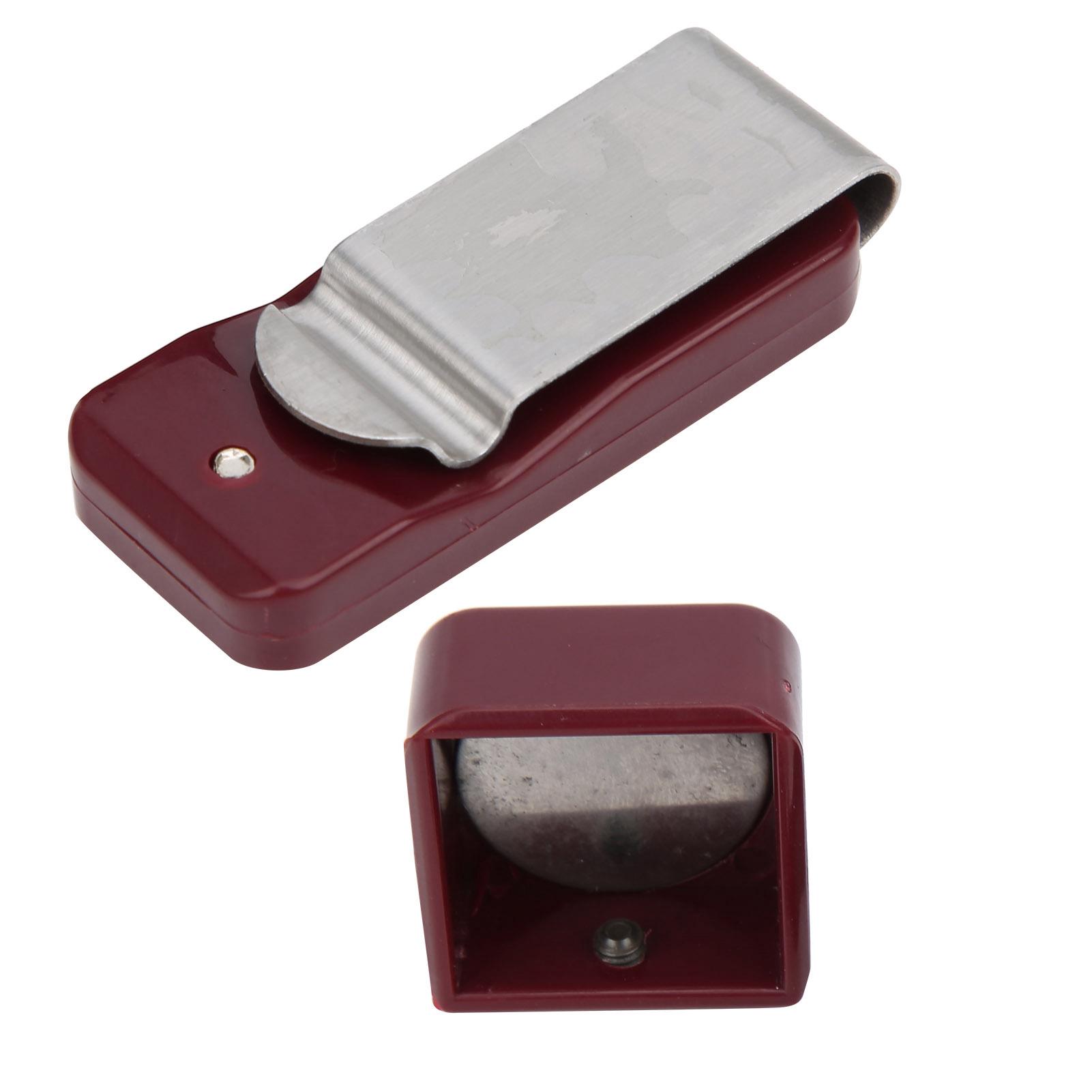 

Mini Pocket Plastic Snooker Billiards Pool Chalk Holder Cover Accessory