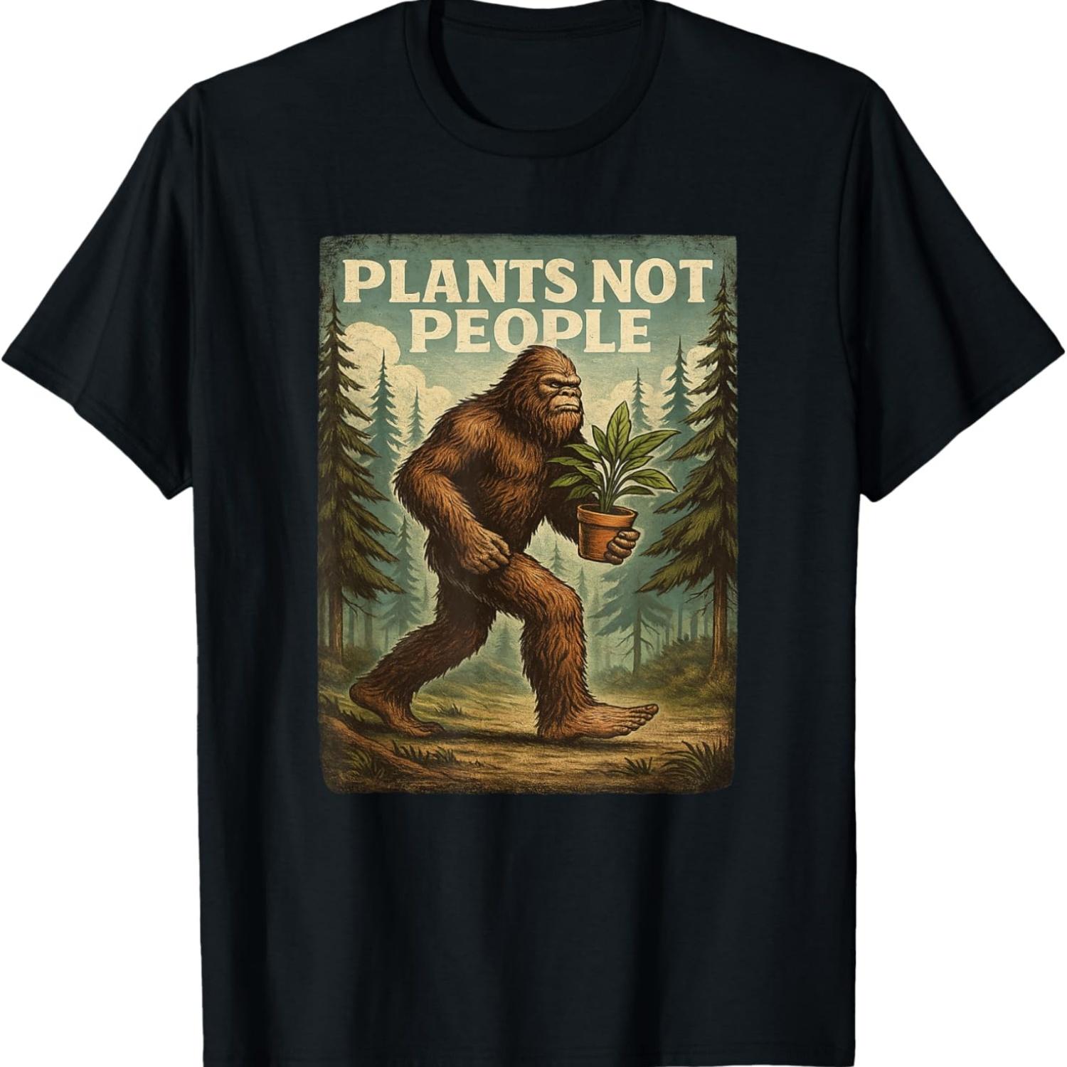 

Plant Lover Shirt for Men Women Plants Not People T-Shirt XXXXXL чорний