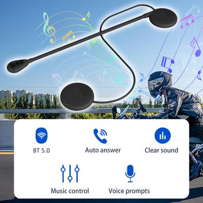 Auriculares BT5.0 para casco de motocicleta, impermeables, deportivos, inalámbricos, manos libres