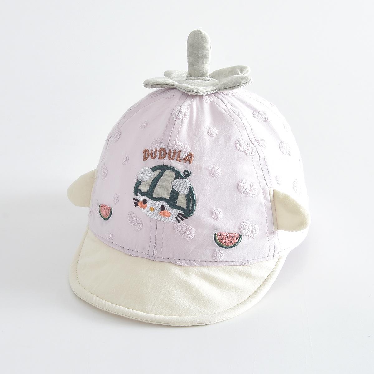 

Cute Cartoon Duckbill Sun Hat with 3D Ears - Soft, Comfortable & Breathable for Babies Circumference 42-44cm