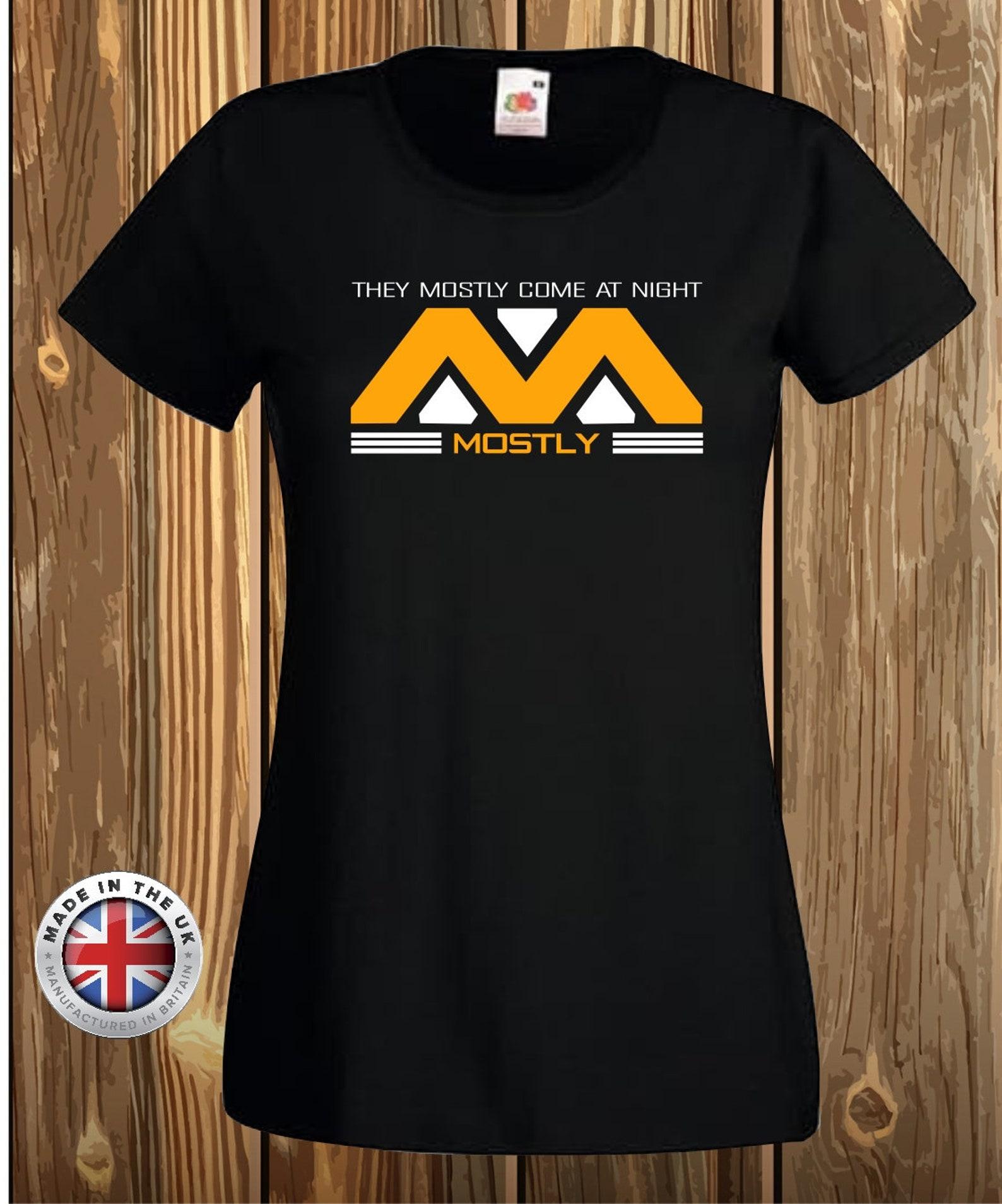 Alien Movie T-Shirt: Weyland Yutani Sci-Fi Tee L