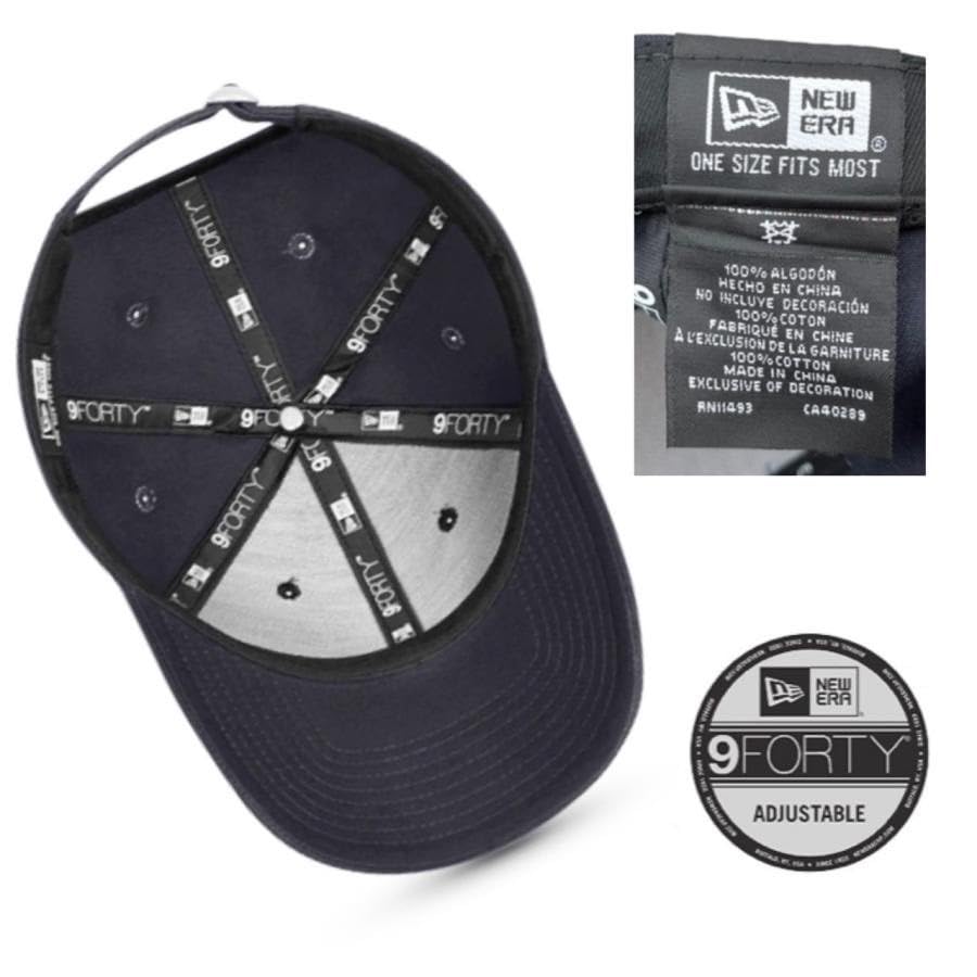 [New Era] 9Forty Adjustable Cap - NE FLAG (Charcoal Gray) [Used]