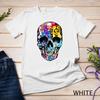 HUMAN GRAFFITI ART SKULL - Retro Vintage Skater T-Shirt Unisex T-shirt 1