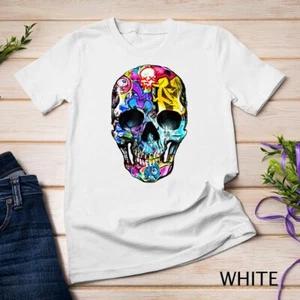 HUMAN GRAFFITI ART SKULL - retro vintage skater T-Shirt Unisex T-shirt 1