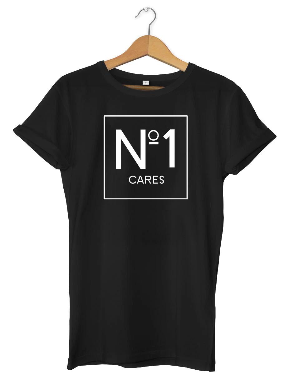 No 1 Cares Funny Mens Womens Unisex T-Shirt 4XL