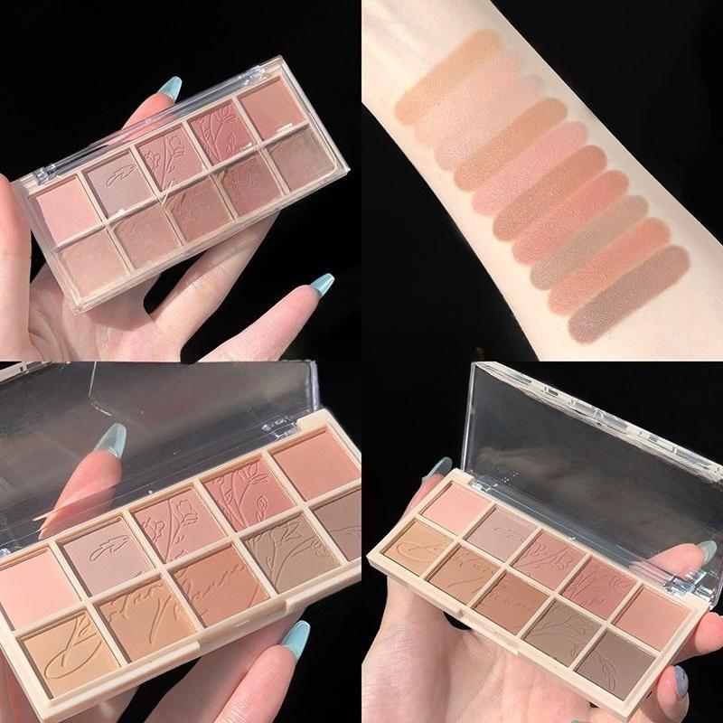 9/12/15/18/20/25 Colors Matte Glitter Eyeshadow Pallete Eyeshadow Pigment Diamond Shimmer Nude Shiny Makeup Eye Glitter