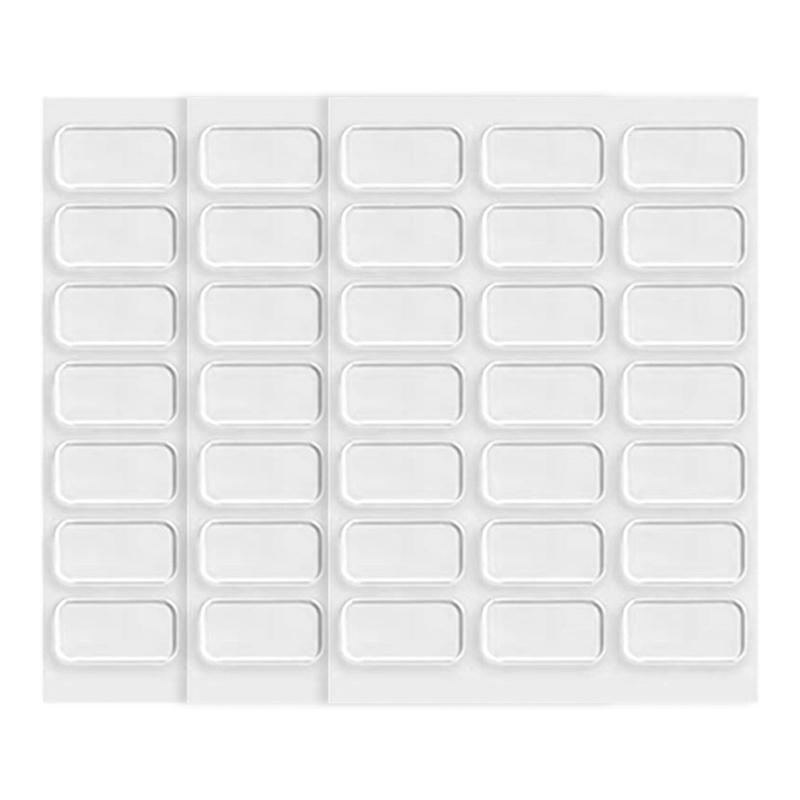 Clear AntiVibration Sticky Pad Car Interior Decors Mounting Sticker Secure Collectibles During Commutes Easy Peels