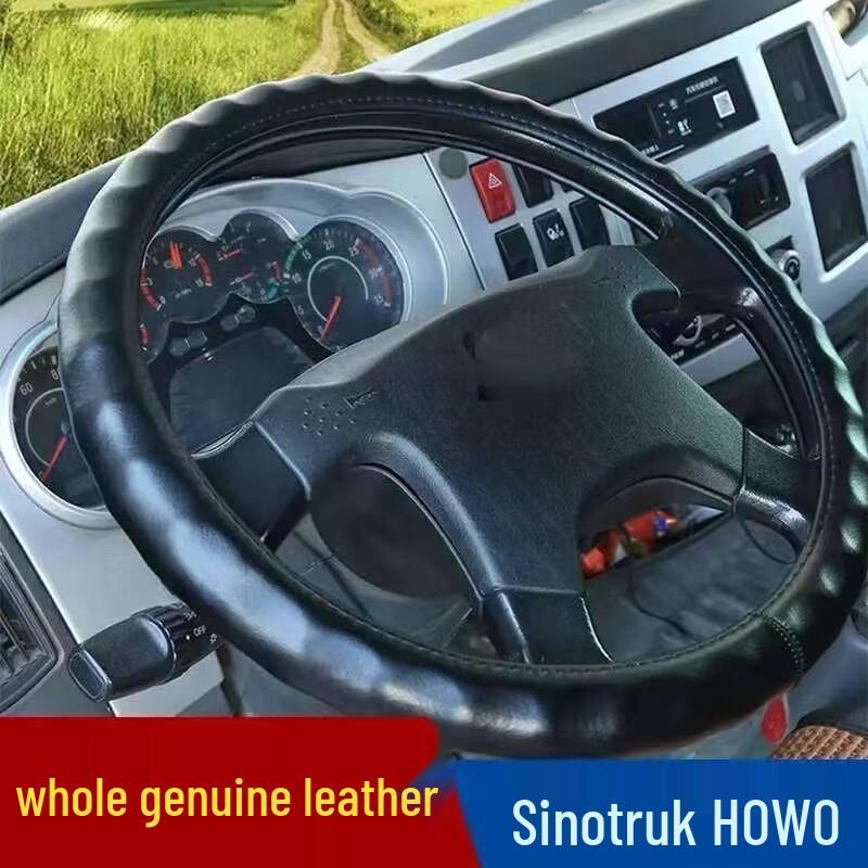 Zhengdian Leather Steering Wheel Cover Tai an Truck Fit