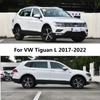 4Pcs Car Window Wind Deflectors Tinted Awning Shield Rain Sun Snow Shelters For Volkswagen VW Tiguan L 2017 2018