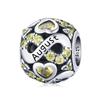 Bamoer 925 Sterling Silver Multi-color Zircon Infinite Love Birthstone Bead Charm for Original Bracelet Bangle Women Jewelry
