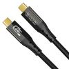 ZIKNYDO USB 4 To Thunderbolt 5 USB C 80Gbps Data 120Gbps 8K Video 240W Charging Nylon Braided To USBC Cable for Thunderbolt MacBook M4 and Mac Mini M4