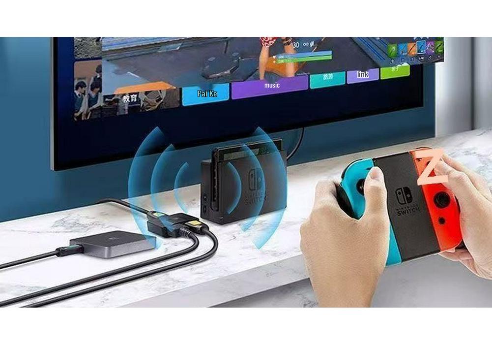 6.1 Bluetooth Adapter - USB Wireless Transmitter & Receiver for Speakers and Headphones, Driver-Free.