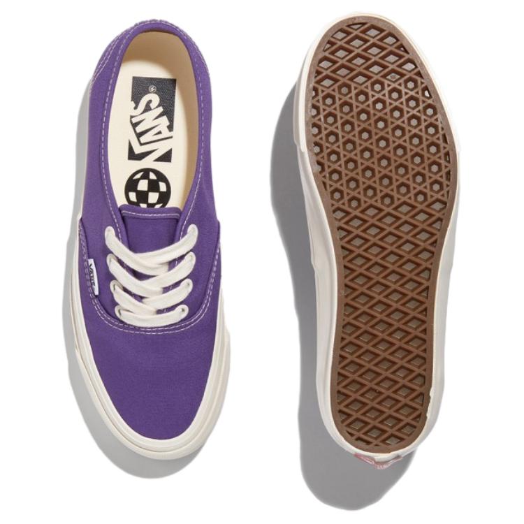 Vans Mte Authentic Reissue 44 Comfortable Simple Low Top Skate Shoes Unisex Sneakers Purple VN000CW2E40