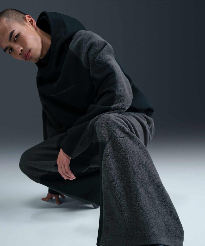 Nike Tech Boreas Woven Open Hem Pants M - Black:Anthracite:Black / Ib3366-010