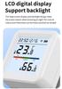 Smart WiFi Temperature & Humidity Sensor - Indoor Wireless Thermometer Hygrometer with Mobile Remote Monitoring