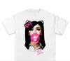 Scientist Maria Pink Bubblegum Pattern, Unisex T-shirt