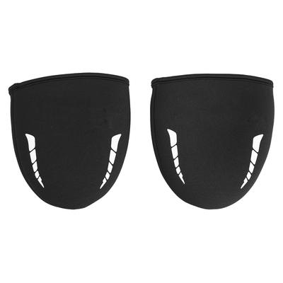 1 paio di copriscarpe da ciclismo B Soul neri, copriscarpe da bicicletta, copriscarpe invernali impermeabili