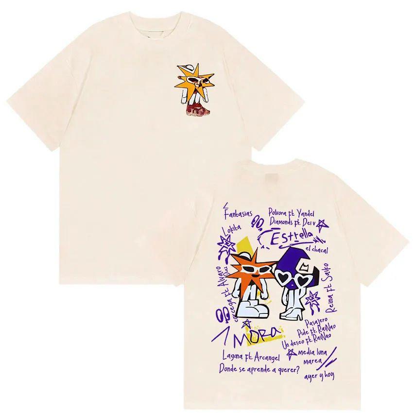 Rapper Album Tour 2025 Merch Tee Shirt Men's Women Harajuku Fashion Vintage T-shirt Casual Loose Cotton Oversized T Shirt Unisex