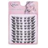 Jiefuxin DIY Lashes Fox Eye Manga False Eyelashes Large Capacity Tapered Thick Segmented Individual Cluster Lash Extensions