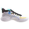 Li-Ning Non-Slip Shock Absorbing Wear-Resistant Low-Top Basketball Shoes Men Sneakers White ABPS005-1