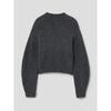Anggae Twisted Moss Pullover Dark Gray