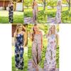 Floral Women Summer Long Wide Leg Pants Strappy Casual Beach Jumpsuit Us Romper