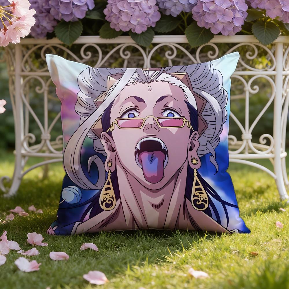 Anime R-Record of R-Ragnarok Cushion Cover Home & Car Dual-Scene Pillow Cover: Reversible for Premium Comfort