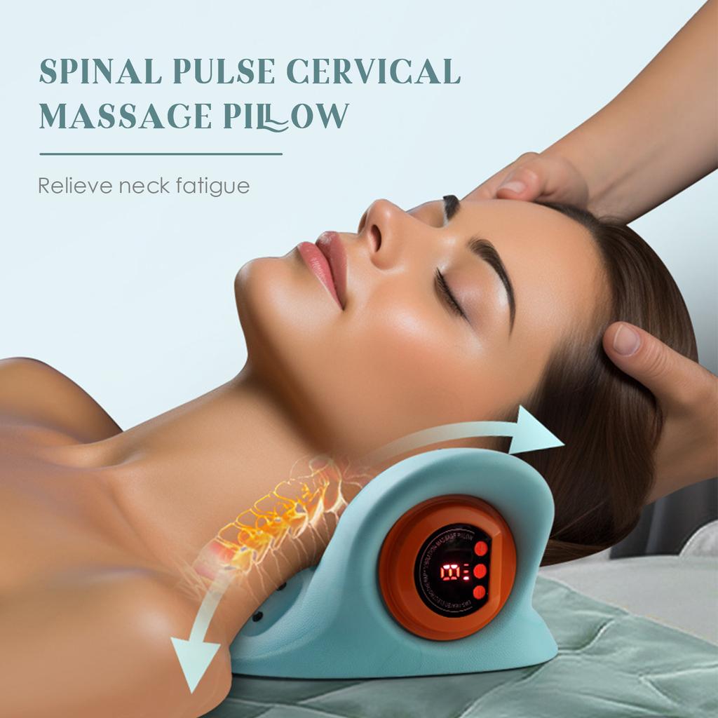 Electric Muscle Stimulation Neck Massager Cordless Kneading for Pain Relief Deep Tissue 6