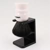 YAQI High Quailty Cheap Black Acrylic Shaving Brush Stand For Mens Shaving Cleaning Beard Professional Shaving Clearance Tool