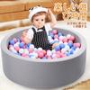 Ball Pit with 100 Colorful Balls - Ball House, Circular Foam Pool, Indoor Play Equipment, High-Density Foam, Soft and Fluffy Texture, Perfect for
