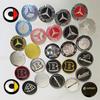4 Stück 56mm Auto Radmitte Nabenkappe Aufkleber Zubehör Für Mercedes Benz Brabus AMG Smart Maybach W205 W203 W206 W108 W124 W126