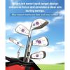 10PCS Golf Club Face Alignment Stickers Golf Swing Trainer Stickers With Strong Adhesive For Consistent Swing Training
