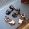Girls' Shoes, Children's Princess Closed-toe Sandals, Summer New Style, Stylish Soft-soled Beach Sandals for Girls and Older Children