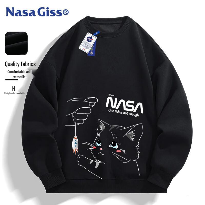 

Унисекс свитшот NASA GISS свободного кроя с круглым вырезом 2XL