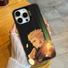S-Schneefeldkrieg Anime Fate-strangeS F-Falsche Handyhülle Für iPhone 16 17 15 14 12 13 Pro Max Schwarz Bonbon Matt Stoßfeste Hülle
