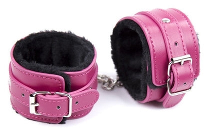 Menottes de poignets Furcuffs Noir-Rose - Generique - Menottes