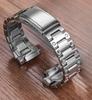 syzynicy Men's 316L Stainless Steel Watch Strap (Silver) for GM-5600, GM-2100, and GBM-2100 Watches