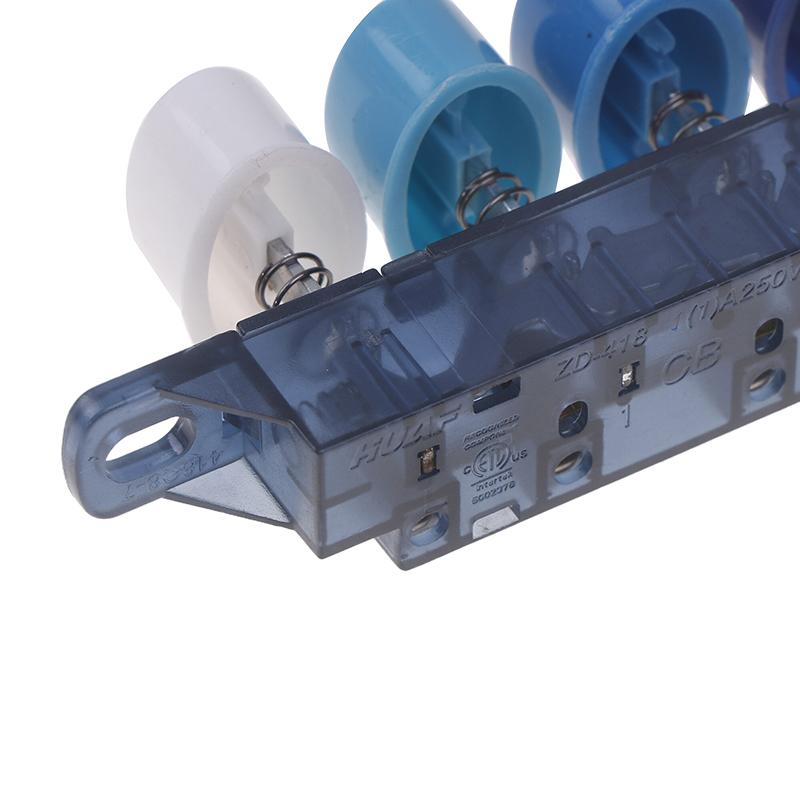 Oval Desktop Electric Fan Floor Fan Switch Key Switch 4 Button 3 Gear Switch For Plug-In Desk Electric Fan Button Switch