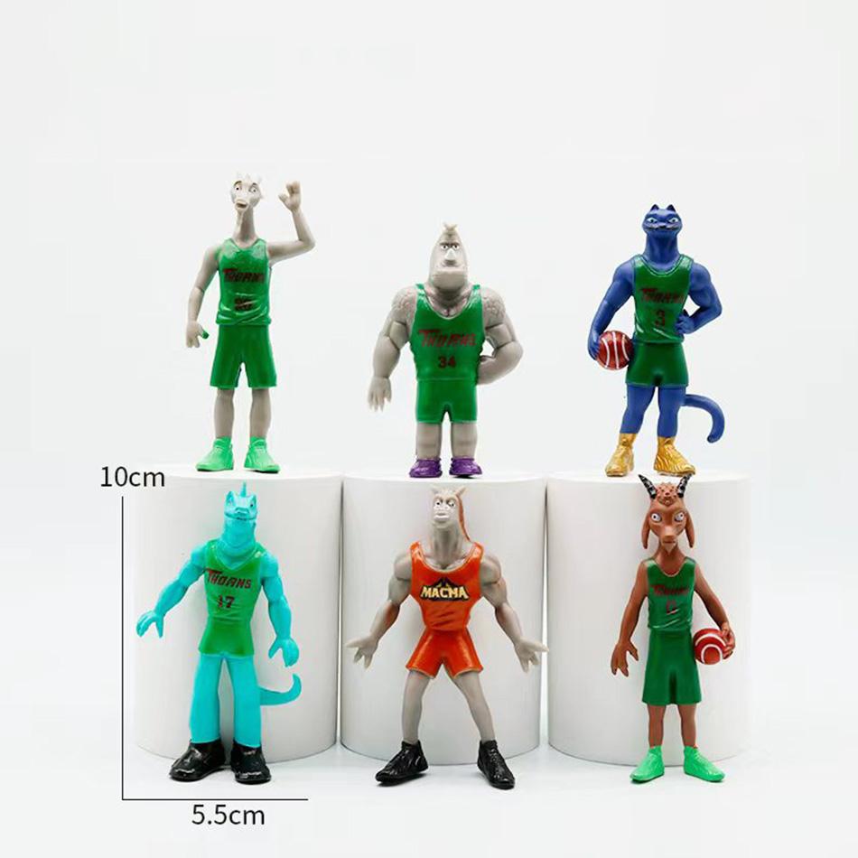 

Hot Anime Miracle Dream Team GOAT Cartoon Figures Cosplay Action Model Pvc Desktop Statue Ornament Collection Toys Kids Gifts