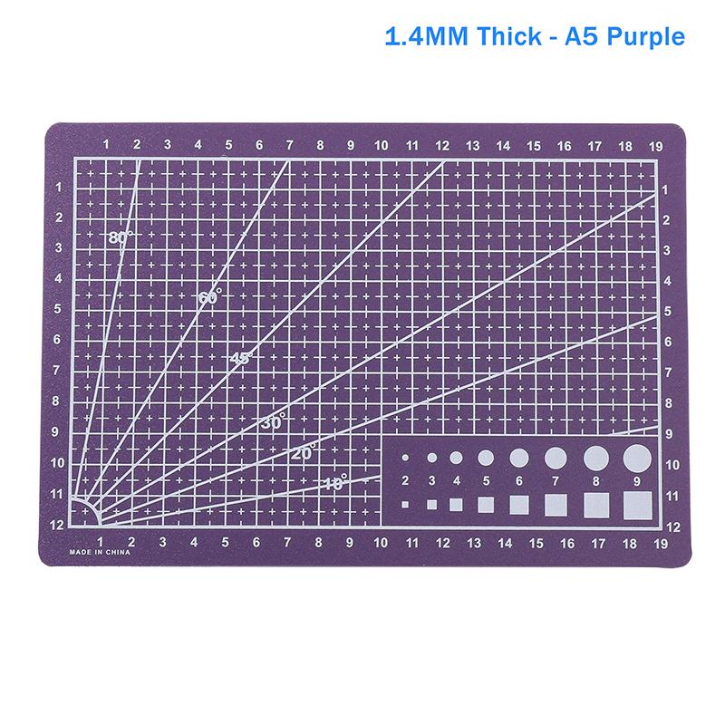 A4 A5 Solid Color Multi-Color Cutting Mat Sewing Mat Single-Sided Craft Pad Fabric Sewing And Making Cutting Board Diy Art Tool