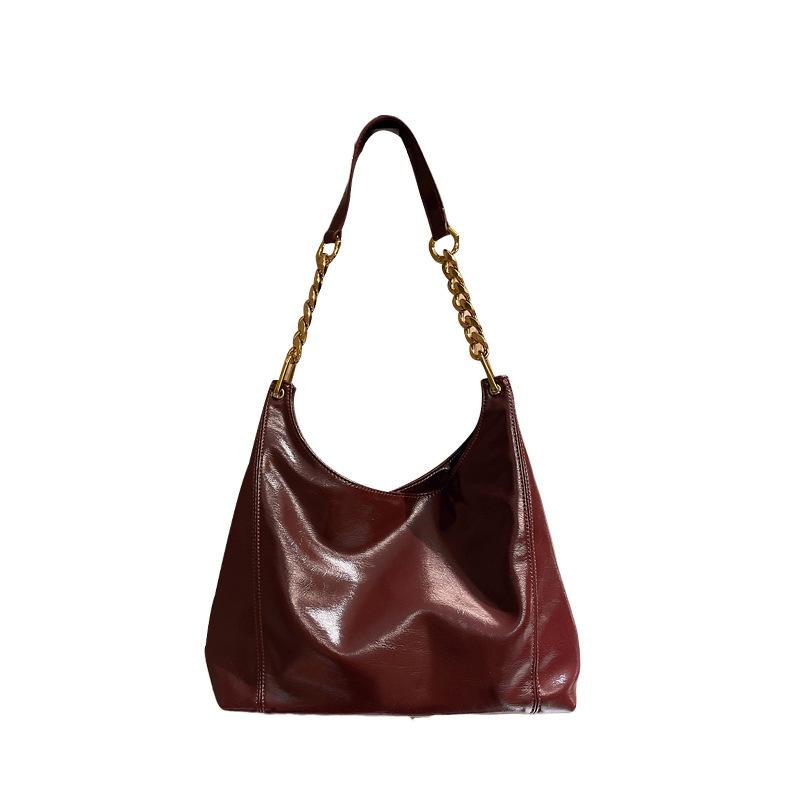 2025 New Autumn Winter Tote Bag Crossbody Women's Bag Large Capacity Vintage Commuter Bag Single Shoulder Underarm Bag Handbag