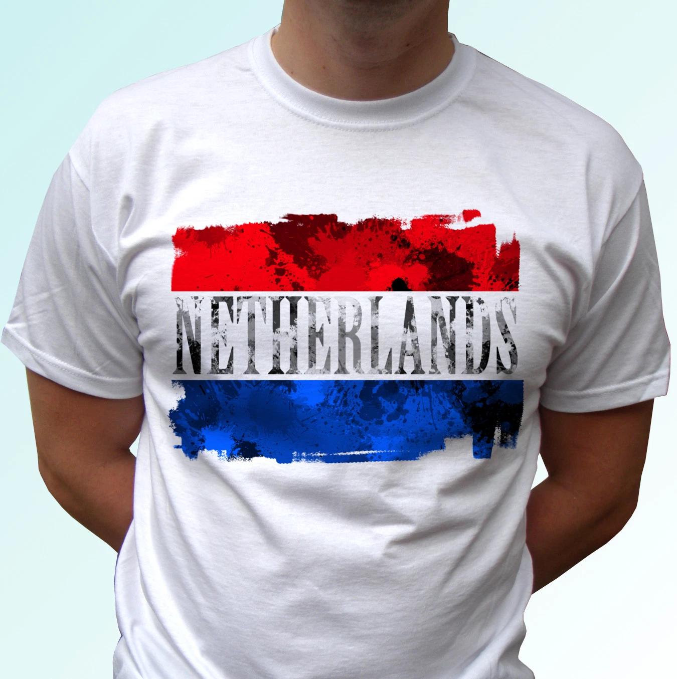 

Netherlands flag design white kids boys T-Shirt top modern - s s kids baby sizes 150