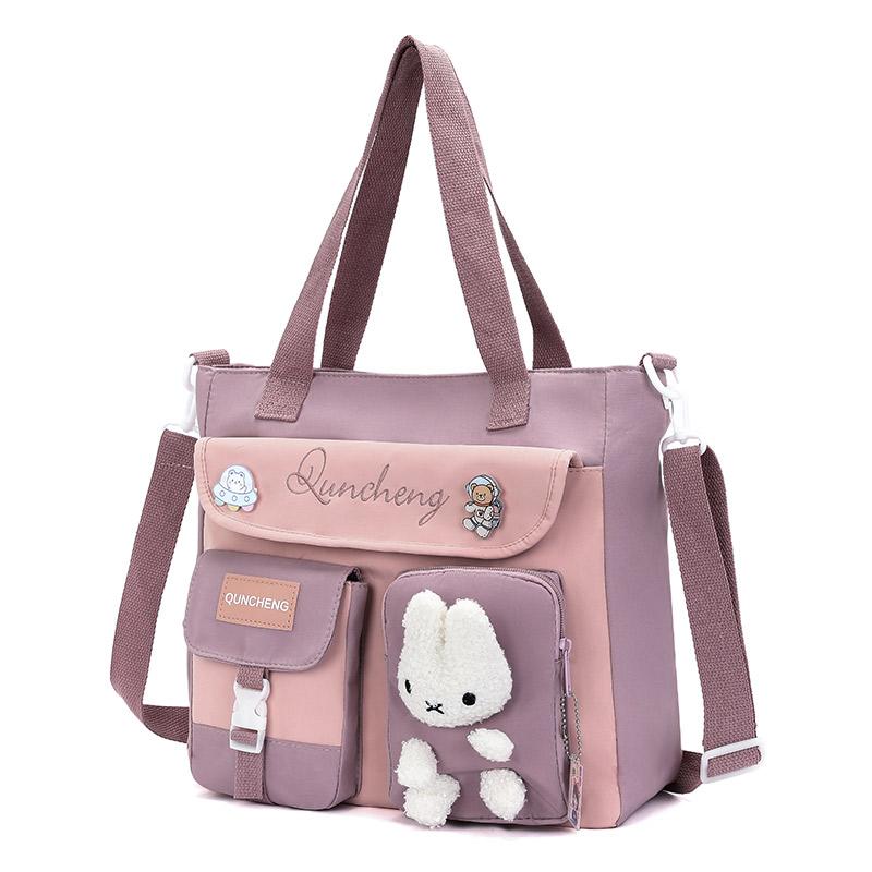 

Student Book Bag Large Capacity Female Student Bag For Middle School Crossbody Backpack Premium Durable Quality